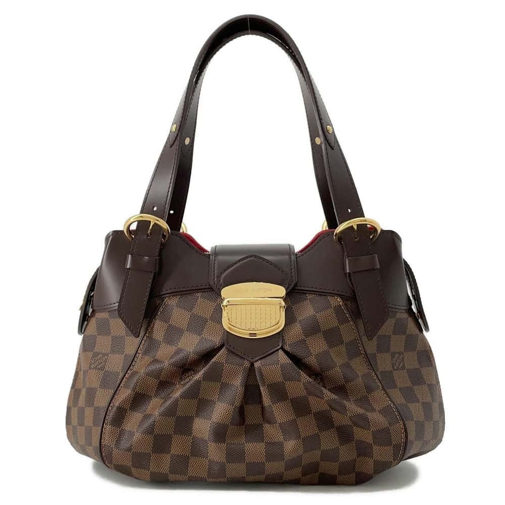 Louis Vuitton Damier Ebene Brown Sistina Handbag Shoulder Bag